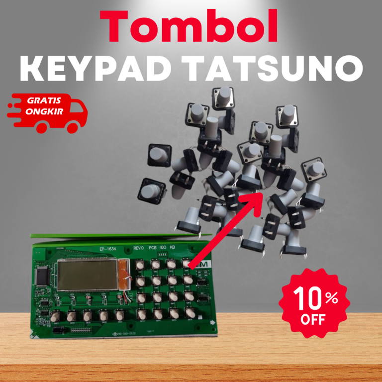 Tombol Keypad Tatsuno