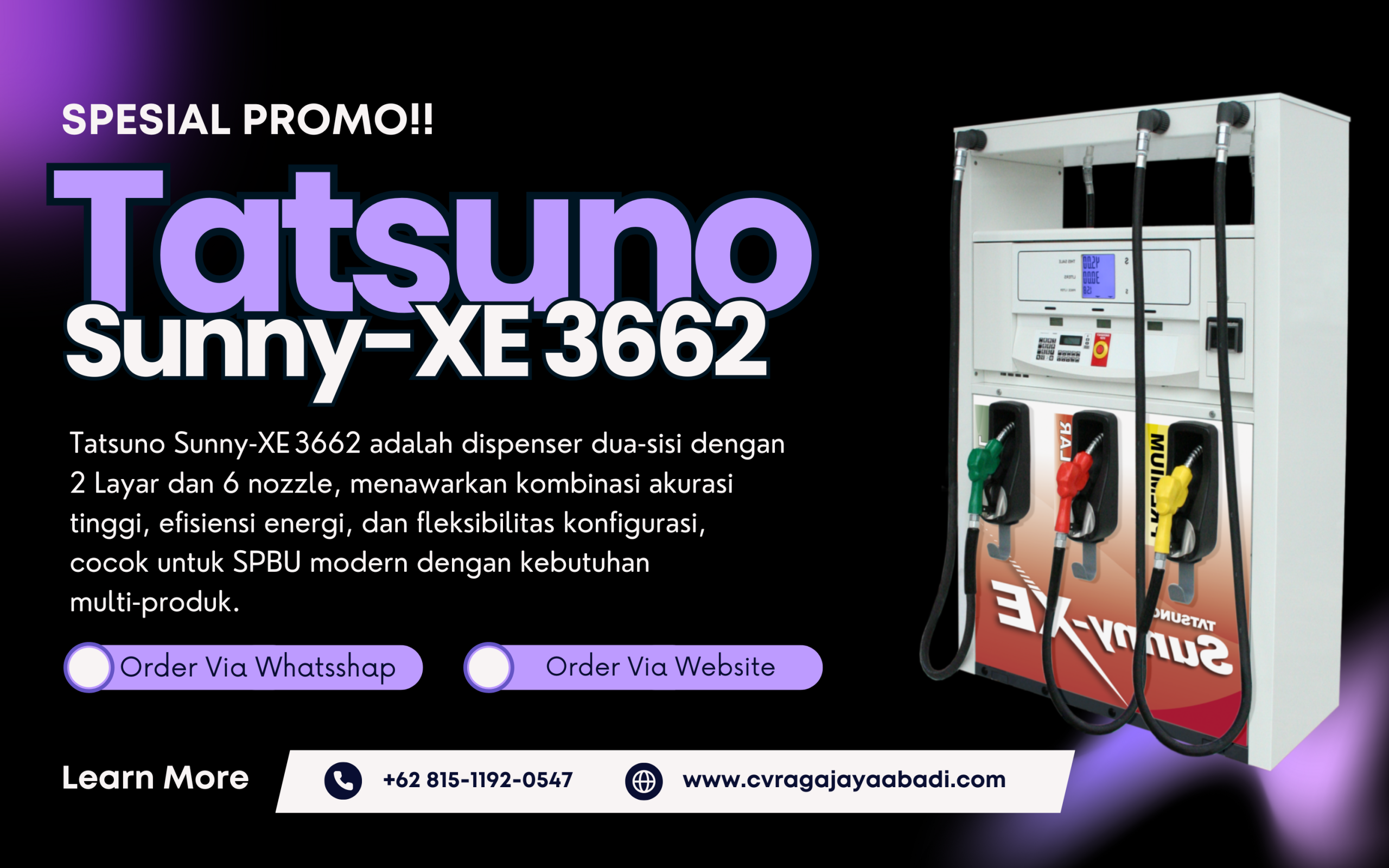 Black Purple Modern Website Design And Development Banner (800 x 500 mm)